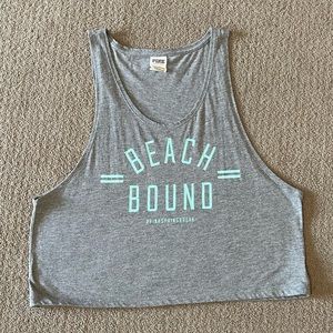 Pink Victoria’s Secret Beach Bound Spring Break Tank Top sz S